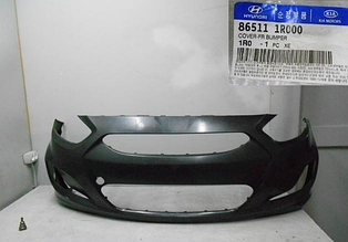 Передній бампер Hyundai Accent Хюндаї Акцент 11-16