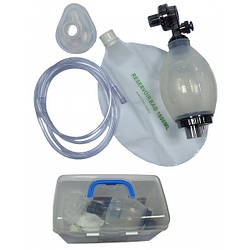 Мішок Амбу TW8221-1 ручний ШВЛ мішок дихальний реанімаційний