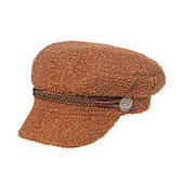 Кепі,картуз,жіноча кашкет коричневого кольору