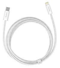 Кабель для зарядки телефона/ смартфона Baseus Dynamic Type-C - Lightning 20 Вт 1м Білий (CALD000002), фото 3