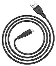 Кабель для зарядки телефона/ смартфона ACEFAST C3-02 USB - Lightning 2.4 A 1.2 м Чорний, фото 3