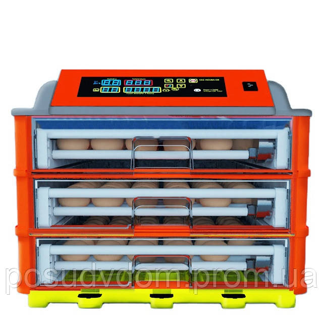 Автоматичнийзерунок для яєць Europe HHD на 138 на роликах UAH