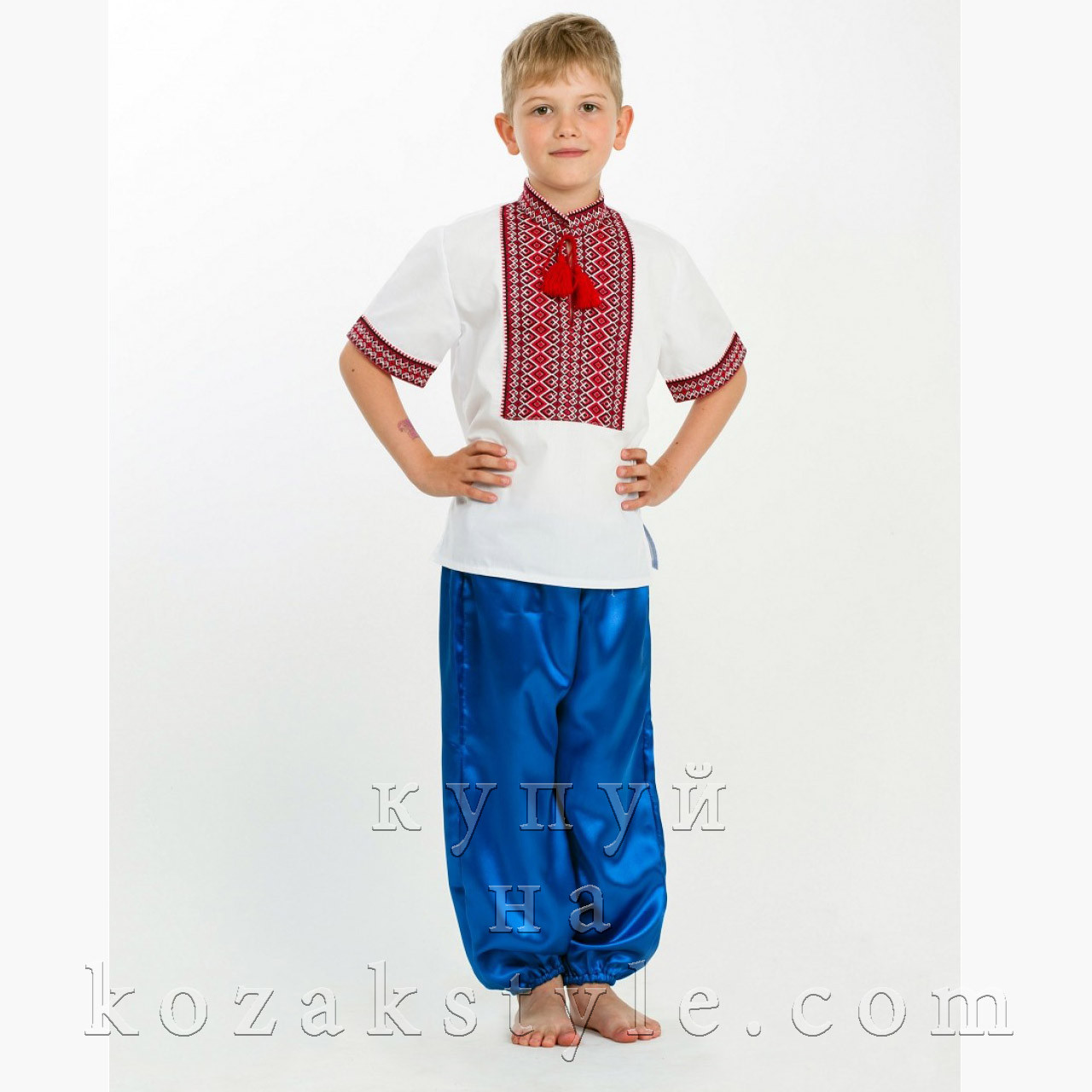 Шаровари на хлопчика р. 140.146.152.158. сині