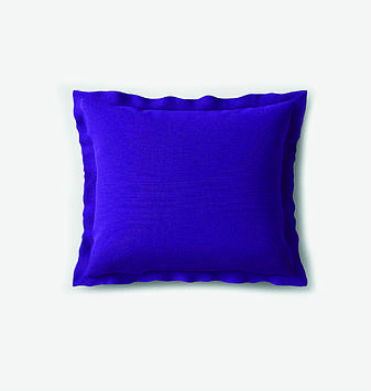 Подушка для дивана крісла 35х35 Фіолетова YETI HOME тканина Оксфорд