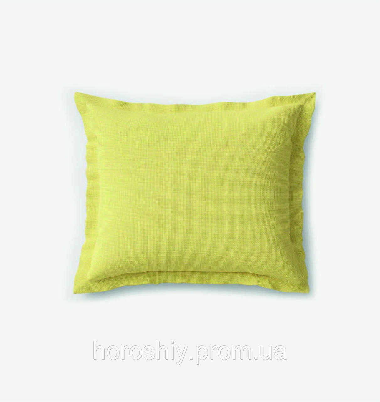 Подушка для дивана крісла 35х35 Жовта YETI HOME тканина Оксфорд
