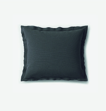 Подушка для дивана крісла 40х40 Темно-сіра YETI HOME тканина Оксфорд