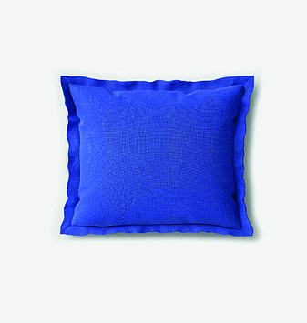 Подушка для дивана крісла 40х40 Синя YETI HOME тканина Оксфорд