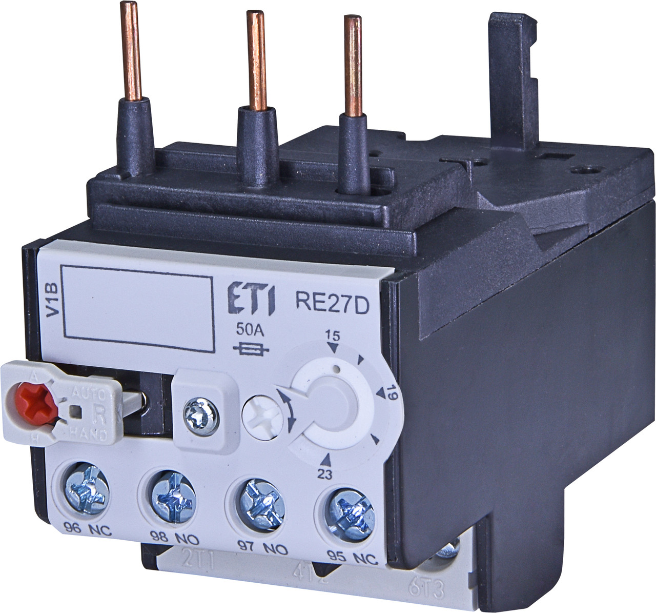 Теплове реле RE 27D-23 (15-23A) для контакторів типу CEM9-CEM25 ETI