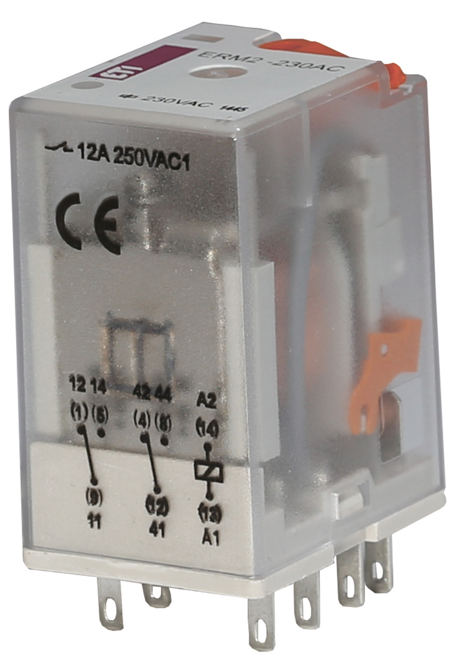 Реле електромеханічне ERM2-230AC 2p ETI, фото 1