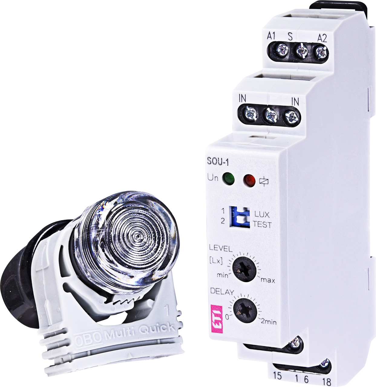 Сутінкове реле SOU-1 230V AC (1x16A_AC1) ETI