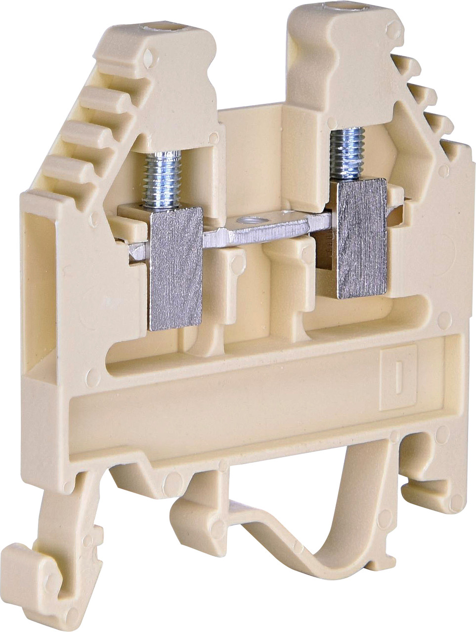 Клема гвинтова VS 2,5 PA (2,5 мм2_бежевая) ETI, фото 1