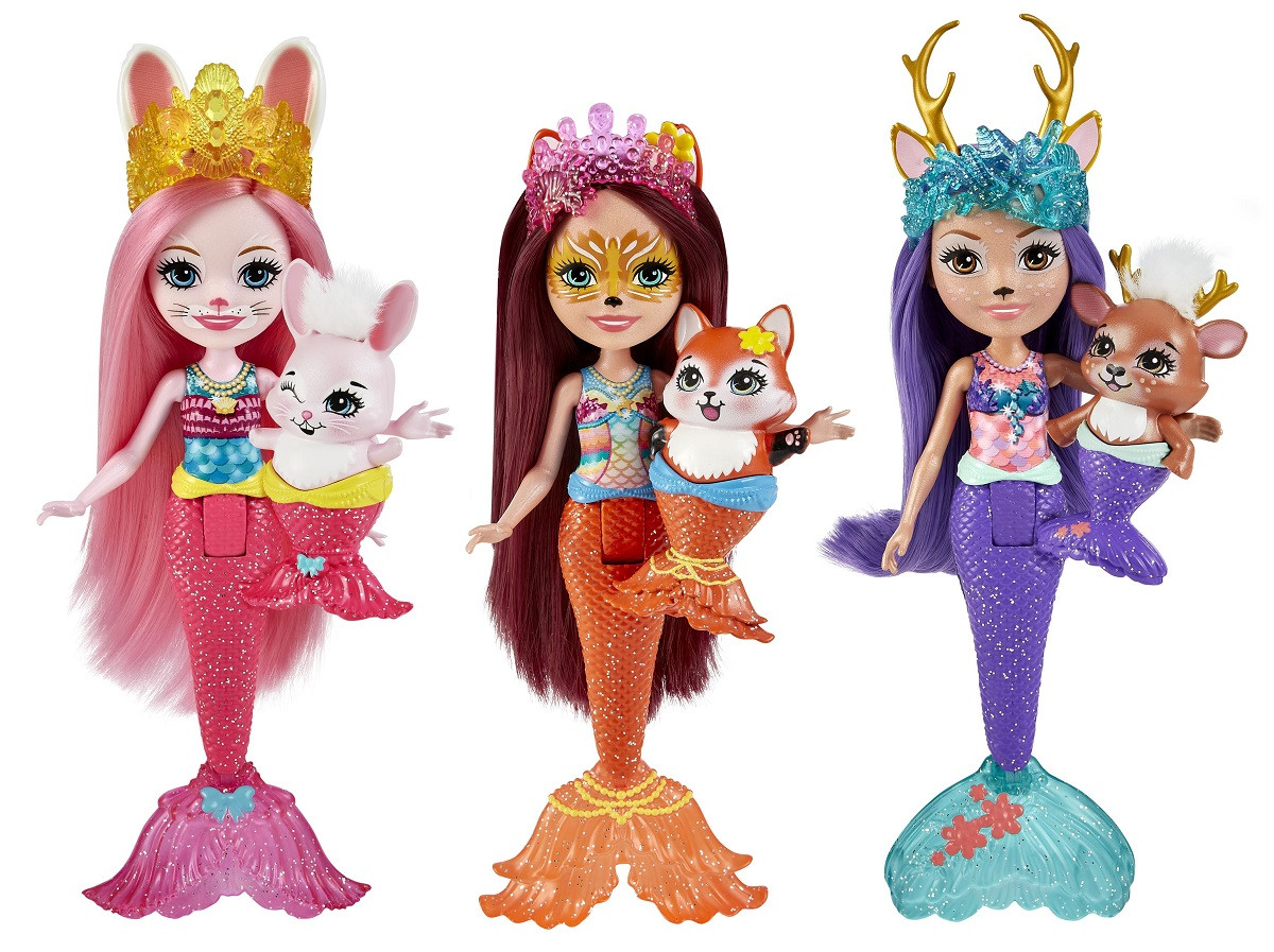 Набір Enchantimals королівські сиренки Royal Ocean Kingdom  HCF87