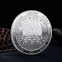 ADA Сувенірна монета Кардана CARDANO в капсулі колір: срібло