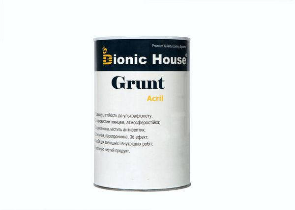 Ґрунтовка для дерева Bionic House Grunt акрилова 1л, фото 1