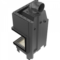 Камінна топка Kratki MBZ 13 права BS, фото 4