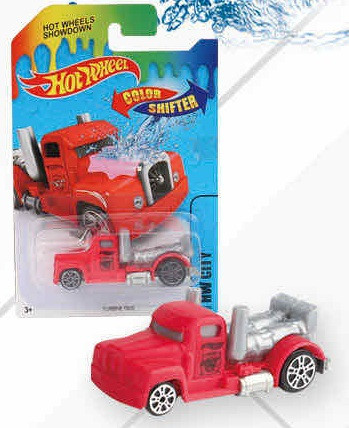 Машинка Хот Вілс Тягач Змінює колір Hot Wheel Color shifter Turbin Time 324.89