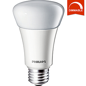 Світлодіодна LED-лампа Philips MAS LEDBulb D 10-60 W E27 827 A60, димована