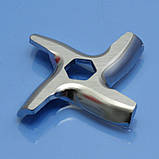 Шнек, решітка та ніж м'ясорубки Moulinex HV8, DKA1, DKA2, DKA213E, DKA24E, ME60, ME605, ME611, ME62, ME606, ME65, DKA14E, фото 9