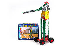 Конструктор метал. "Кран Технок", 253 дет., У кор. 20*16*4см, ТМ Технок, Україна (10шт)