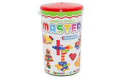 Конструктор "КБ 4 93 елементи" у відрі 30*20см, ТМ MAXIMUS, Україна.