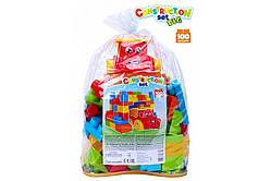 Дитячій Конструктор 100 деталей, пак. 35*25,5*23см, ТМ Технок, Україна