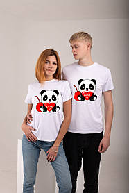 Парні футболки для двох із принтом "день закоханих"