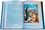 Біблія "Детская Библия." Біблійні розповіді в картинках. З кол. ілюстраціями, синя (рос), фото 3