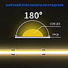 Світлодіодна стрічка COB 320LED/m 12В MTK-320W 12V IP20 9W/m 1200Lm 6000K-6500К холодна біла, фото 8