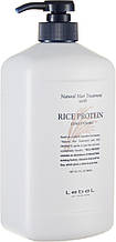 Rice Protein 980 мл. Органічна зволожуюча маска для пошкодженого волосся рисовим протеїном