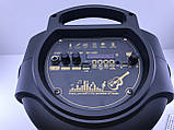 Радіо колонка з LED підсвічуванням Bluetooth RX-8228 20W, фото 9