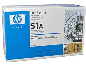 Картридж Hewlett-Packard 51A (Q7551A) (P3005/M3027/M3035)
