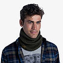 Баф зима вовна BUFF Merino Wool Knitted Neckwarmer Comfort NORVAL forest, фото 3