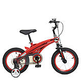 Велосипед дитячий двоколісний магнієва рама Profi WLN1239D-T-3 12" зріст 85-105 см вік 2 до 5 років червоний, фото 3