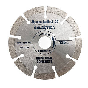 Диск алмазний Specialist+ GALACTICA 125x10x22