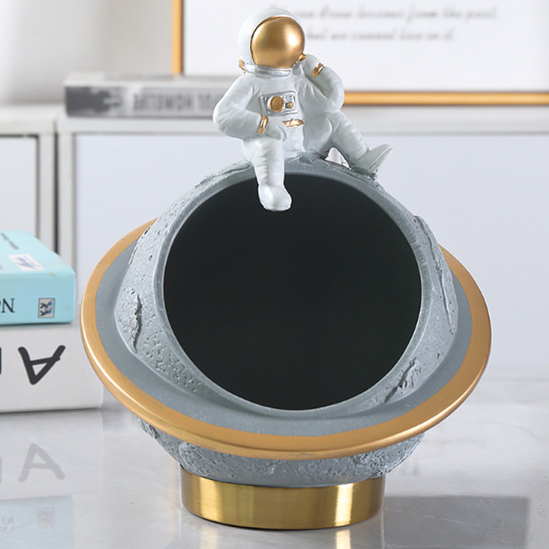 Ключниця миска для дрібниць і цукерок у вигляді космічної фігурки астронавта, фото 1