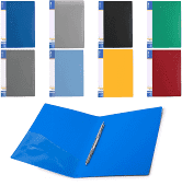 Папки пластикові-бокси,швидкозшивачі, з притиском,на кільцях та гумках