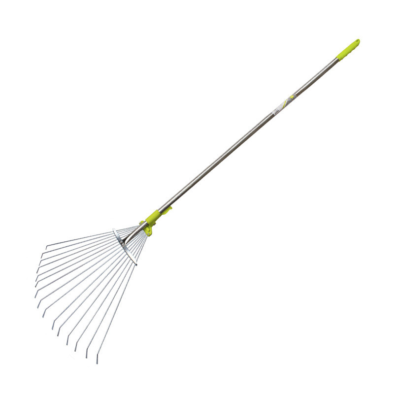 Граблі віялові розкладні, 15 зубів., фото 1