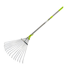 Граблі віялові розкладні, 15 зубів, телескопічні.