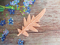 Молд "Лист маку S" (р-р 9х4,5см)