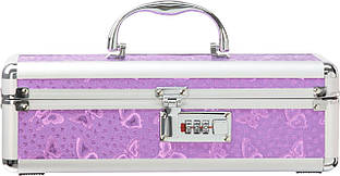 Кейс для зберігання секс-іграшок Powerbullet - Lockable Vibrator Case Purple з кодовим замком