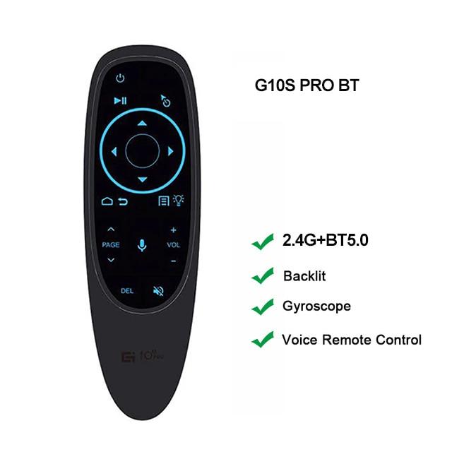 Air Mouse G10S Pro BT 2,4G+Bluetooth (гіроскоп + мікрофон + підсвітка)