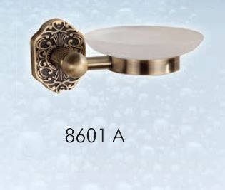 Мильниця підвісна скляна BADICO PREMIUM 8601 А antic brass, фото 2