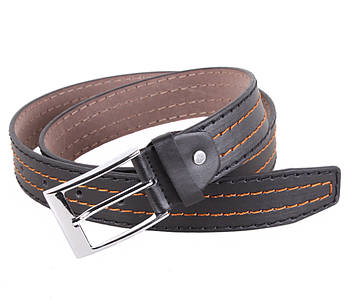 ЧЕРНЫЙ МУЖСКОЙ РЕМЕНЬ ИЗ ИСКУССТВЕННОЙ КОЖИ под ДЖИНСЫ, ЧЕРНЫЙ мужской ремень из кожзама под джинсы, мужской ремень из эко-кожи,