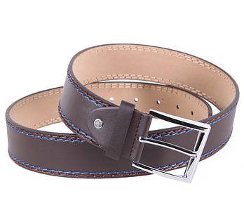 КОРИЧНЕВЫЙ МУЖСКОЙ РЕМЕНЬ ИЗ ИСКУССТВЕННОЙ КОЖИ под ДЖИНСЫ, КОРИЧНЕВЫЙ мужской ремень из кожзама под джинсы, мужской ремень из