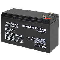 Аккумулятор кислотный AGM LogicPower LPM 12 - 8,0 AH