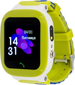 Smart Watch AmiGo GO004 Splashproof Camera+Led Green UA UCRF Гарантія 6 міс