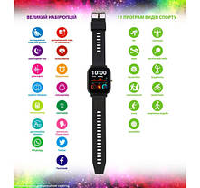 Smart Watch Amico GO FUN Pulseoximeter and Tonometer black, фото 5