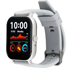 Smart Watch Amico GO FUN Pulseoximeter and Tonometer gray Гарантія 6 міс