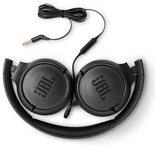 HF Stereo JBL Tune 500 (JBLT500BLK) Black UA, фото 4