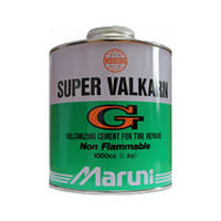 Клей для покрышек с кистью Super Valkarn 1000 мл Maruni 38190 (Япония)